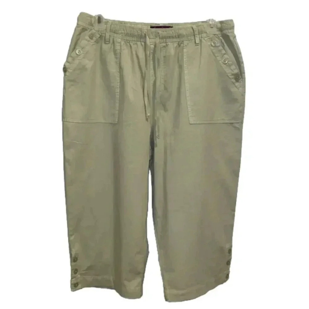 Gloria Vanderbilt Crop Pants Really Cute Size XL